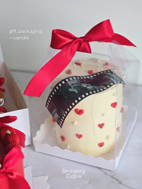 Express Bento Cake — close-up piping details